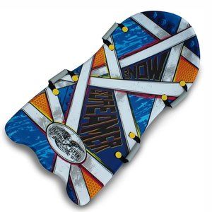 Flexible Flyer 1 47 In. Snow Screamer 2 Person Foam Sled with Handles